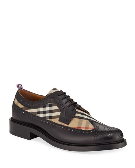 burberry mens shoes ebay|Burberry men's wingtip shoes.